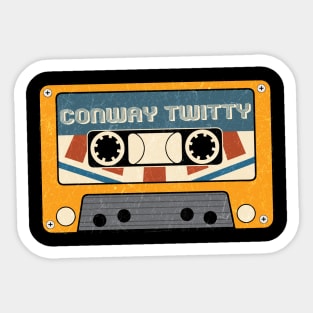 vintage Conway Twitty Sticker